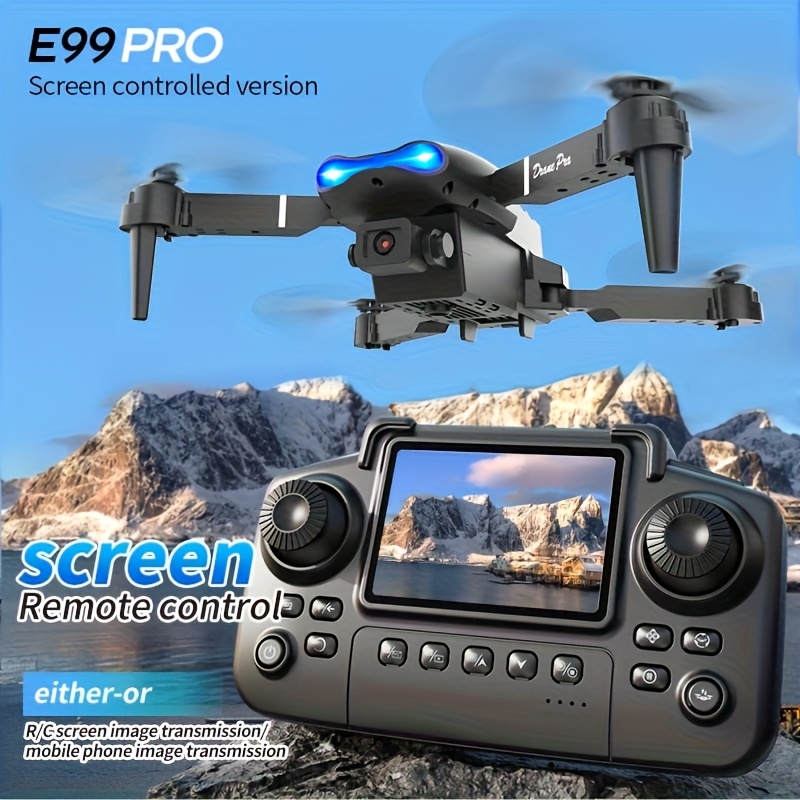 Drone Battery Case - 2026 Upgraded E99 PRO MAX Foldable