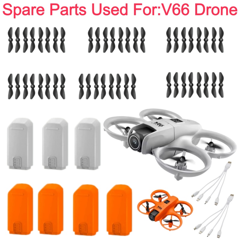 Drone Battery Lipo - V66 Smart Obstacle Avoidance RC Drone