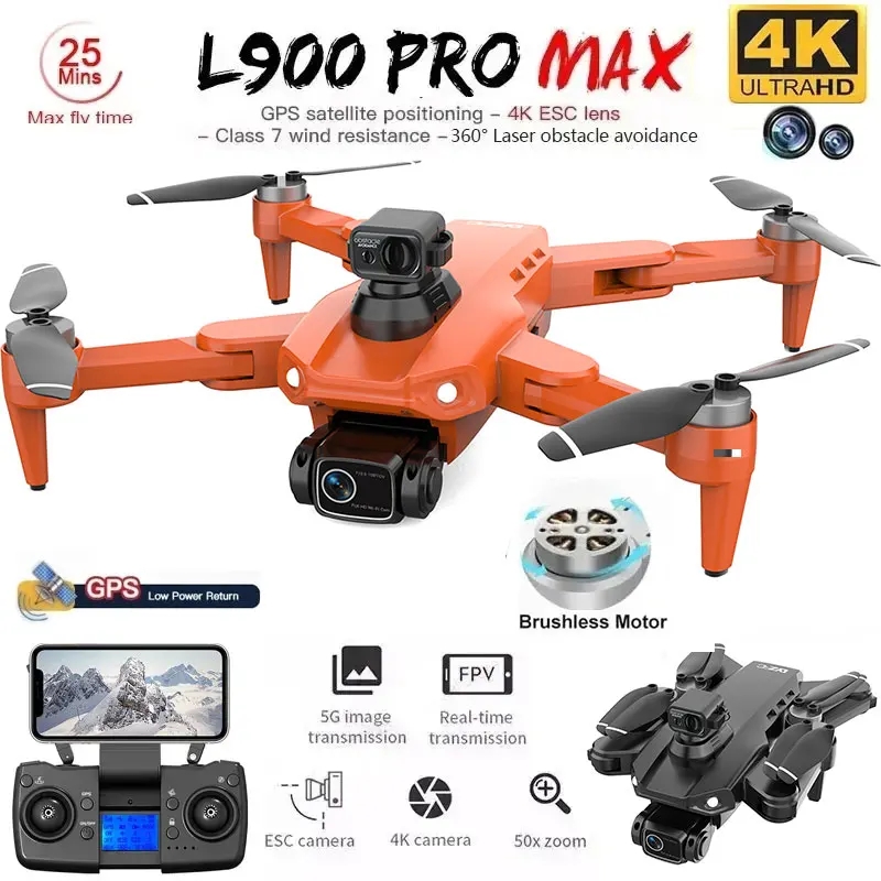 L900 Pro MAX GPS Drone 4K Prof - Drone Battery Case 评论和价格