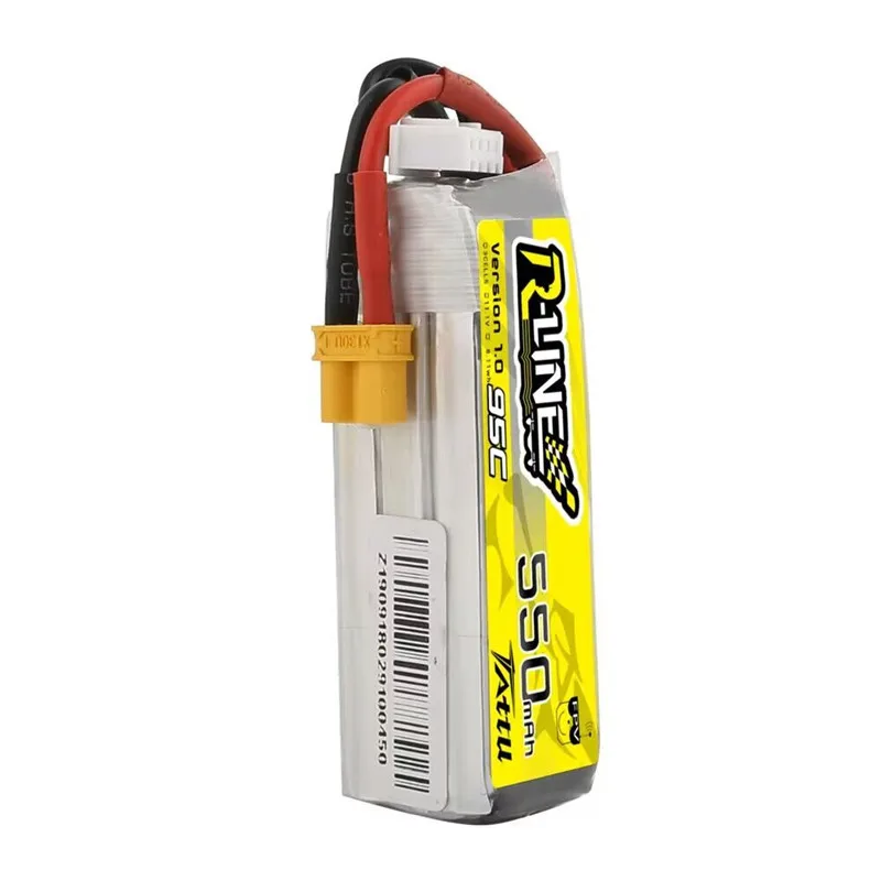 HOT TATTU R-LINE 1.0 550mAh 95 - Drone Battery 3S 评论和价格