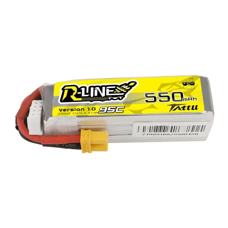 HOT TATTU R-LINE 1.0 550mAh 95 - Drone Battery 3S 评论和价格